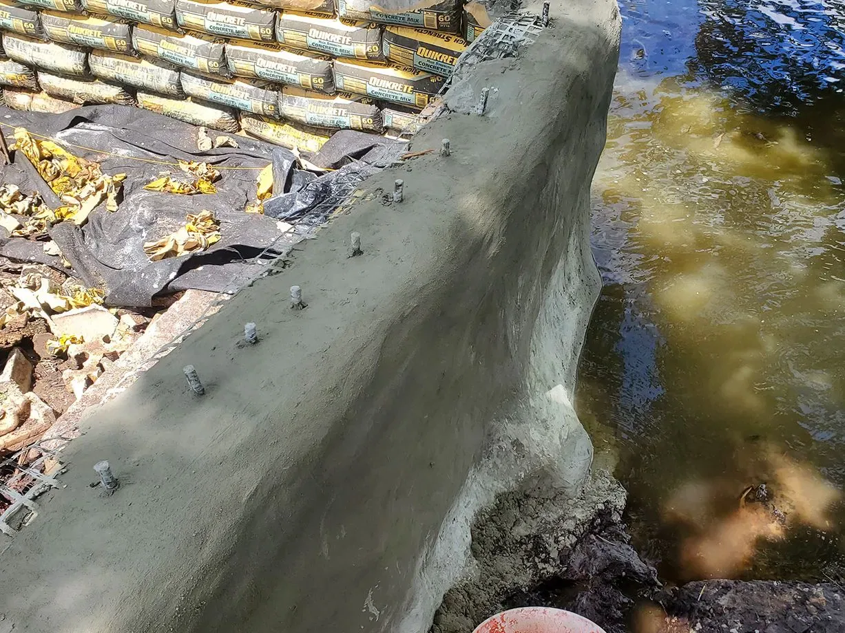 Steel panel installation