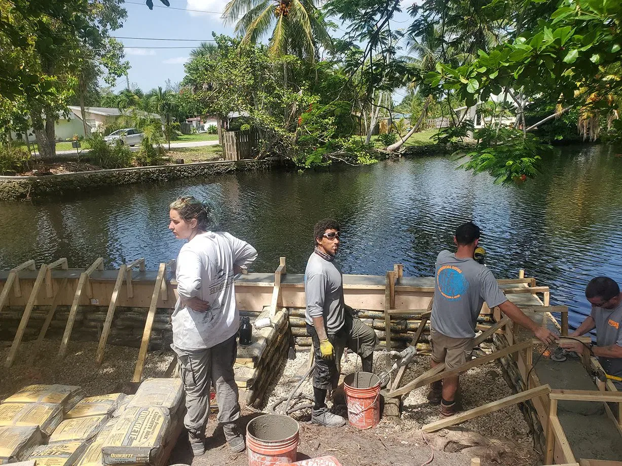 Dock and pier repair
