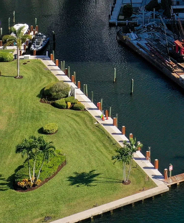 Seawall Inspection in Highland Beach