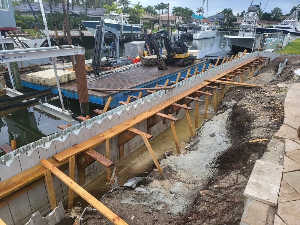 Port underwater inspection divers assessing marine infrastructure in South Florida