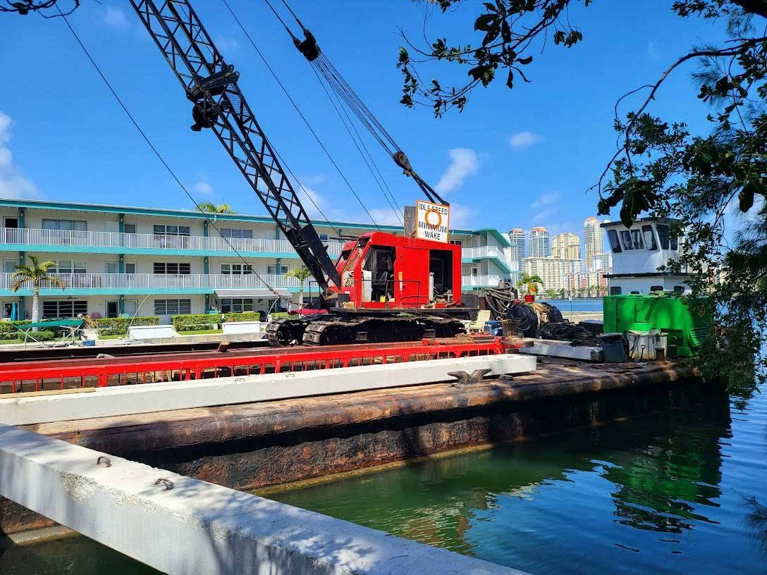 Concreate Seawall Maintenance